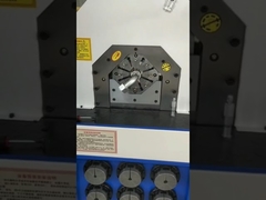 Sterowanie PLC Dwucalowy Spiralny Węzeł Rury Prasowa Maszyna Duża Siła Szeroko Otwierająca Głowę