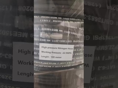 Wąż gumowy wzmocniony drutem 22 mm Spiralny, rozciągliwy przemysłowy wąż gumowy