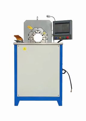Dobra cena. PLC 2-calowy wąż hydrauliczny Zaciskarka do rur Spiralna hydrauliczna prasa liniowa Szeroko otwierająca się głowica w Internecie