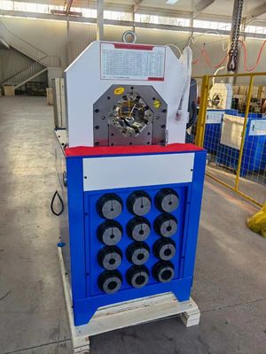 Dobra cena. PLC 5,5 kW Zaciskarka do węży hydraulicznych Prasa do złączek hydraulicznych 4 kW Big Elbow CBK-51B w Internecie
