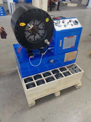 Dobra cena. 6-calowy zaciskarka do węży wysokociśnieniowych 4-150 mm Hydrauliczna prasa montażowa Certyfikat CE FY-150 w Internecie