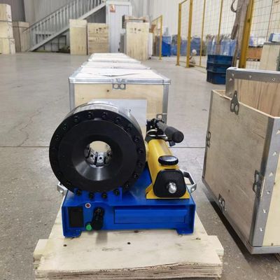 Certyfikat CE 200KG Ręczna maszyna do zaciskania węży Wymiary 550 X 670 X 555 Mm