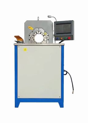 Jednorazowe kręcenie węża AC Kręcająca maszyna do 6-76mm Kręcanie zasięgu 5.5KW mocy silnika