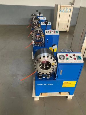 730*480*740 mm DX68 Maszyna do kręcenia węzłów z 10 zestawami szpilkowymi 200 sztuk/godz.