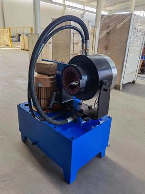 Złe warunki środowiskowe Stosowany zasięg kręcenia 1-90 mm Hydraulic Steel Pipe Crimping Machine With Size Is 950*750*1050 mm