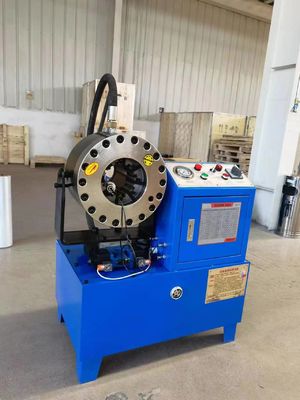 1-90mm Zakres kręcenia 220V/240V/380V/415V 3KW/4KW Napęd/silność Hydrauliczna Maszyna do kręcenia węża z 2 wolnymi gniazdkami