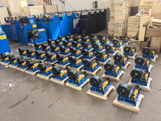 Nowy model 6-25mm bez E 1 Inch Manual Hose Crimping Machine dla szybkiego kręcenia i wsparcia i usług