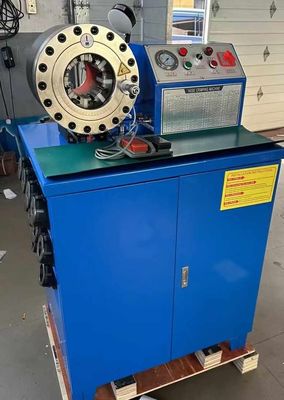 2 cali elektryczny pasujący gniazdo Duża moc przenośna szlauch krągła maszyna koparka szlauch prasowy narzędzie hydrauliczne szlauch krągła