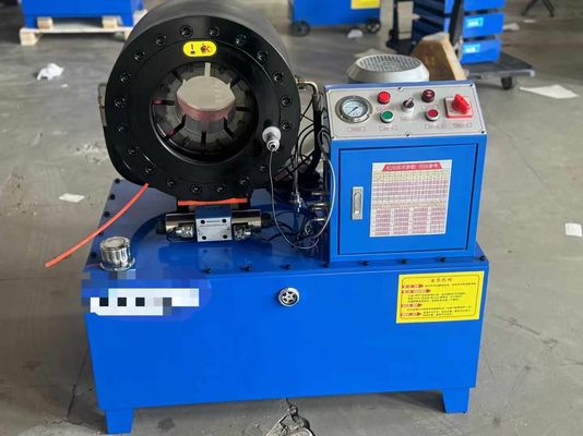 1/4 do 3' 200 sztuk/h Hydraulic Hose Crimping Machine dla 6-76mm Crimping Range