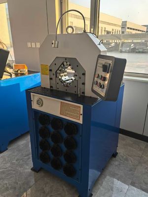 Dobra cena. 2-calowy przycisk sterowania systemem 300 sztuk / godzinę z szybką zmianą formy narzędzia hydrauliczne węża Pressing Machine hydraulic Fitting Press duży łokieć w Internecie