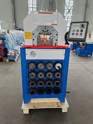 2-calowy przycisk sterowania systerm hydrauliczne węża Pressing Machine z szybką zmianę narzędzi formy