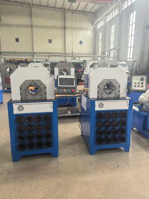 2&3 Inch Button Control Systerm 5.5kw/7.5kw 300 sztuk/h Z szybką zmianą formy Narzędzia Hydraulic Hose Crimping Machine