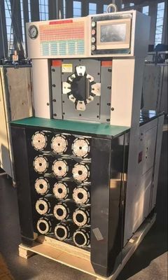 3 cali 6-76 mm Super grubość Czarny kolor węża proces kręcania AC węża kręcania maszyny z wytrzymałością szybszą siłą kręcania 1500T