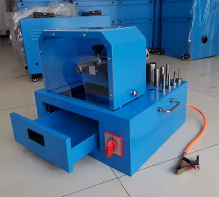12v 2 Inch Skiving Mandrel 10 Pcs Hose Cutting Machine 530*480*500mm Hose Skiving And Peeling Machine