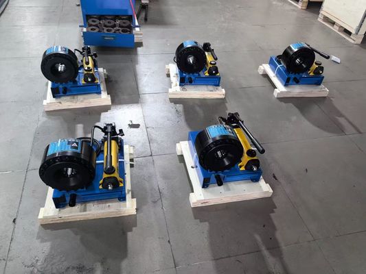 Dobra cena. Wszechstronny i precyzyjny 1 cali 6-25mm ręczny hydrauliczny węzeł krągła maszyna węzeł krągła 7 umiera z kompatybilnością stalową w Internecie