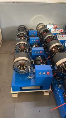12 V/24 V 10 Dy-Die 2-calowe ręczne pleciony wąż Zakochanie akumulatora Hydrauliczna maszyna do zacisku/węża 6-51 mm