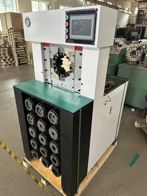Dobra cena. Prasa do zaciskania węży hydraulicznych 3-calowa 650T z sterowaniem PLC w Internecie