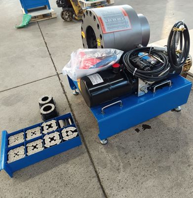 Dobra cena. 600T Crimping Force Hydraulic Hose Crimping Machine with 0.01mm Accuracy and 30mpa System Pressure w Internecie
