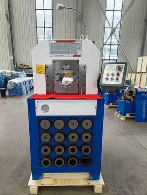 Dobra cena. 3 cali hydrauliczne węzeł Crimping Machine z 1000T Crimping siły 31.5MPA Ciśnienie znamionowe i 6-76mm Crimping zakres w Internecie