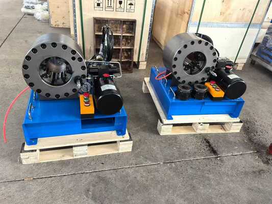 Dobra cena. Przenośna hydrauliczna maszyna do wyciągania węzłów 12v/24v z mocą silnika 3,6 kW 10 zestawów matryc i dokładnością 0,01 mm do ładowania samochodów w Internecie