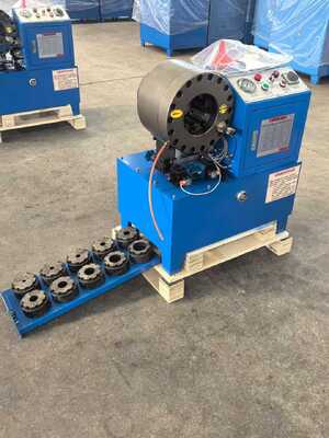 Prasa do zaciskania węży hydraulicznych mobilna z wydajnością 2,5L/5L/10L i opcjami napięcia 220V/240V/380V/415V