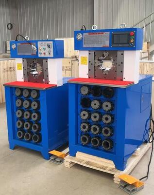 3-calowa hydrauliczna maszyna do kręcenia węża sterowana przez PLC z zasięgiem kręcenia 6-76 mm i maksymalnym otwarciem 165 mm
