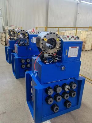 Dobra cena. Zaciskarka do węży wysokociśnieniowych 6-38 mm Zaciskarka hydrauliczna 1-1,5 cala z szybką wymianą matrycy w Internecie