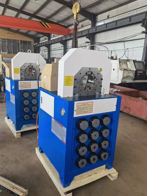 5.5kw PLC Zaciskarka do węży Rura hydrauliczna Inteligentny system sterowania 4kW 3 cale CBK-120