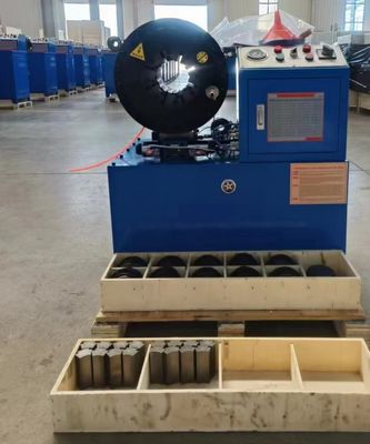 Dobra cena. 26Mpa Hydraulic Hose Crimping Machine Flexible Hyd Hose Crimper w Internecie