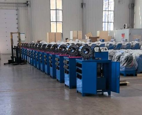2 cali Model 10 Dies Gumowy węzeł Krympująca maszyna z 600T Krympująca siła