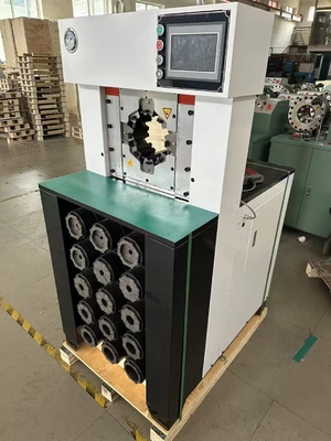 3-calowa hydrauliczna maszyna do kręcania węzłów z sterowaniem PLC o wymiarze 15 klatek 6-76 mm