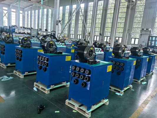 600T Hydrauliczne gumowe węzeł kręgowy maszyna 6-51mm 220V-415V