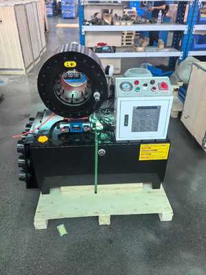 Prasa do zaciskania węży hydraulicznych 4 cale z 16 matrycami, zakres 6-102mm