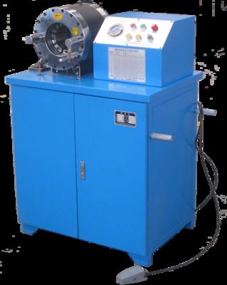 Dobra cena. Dual Functionality Hydraulic Hose Crimping Machine with Wide Crimping Range and Comprehensive Die Set for Industrial Applications w Internecie