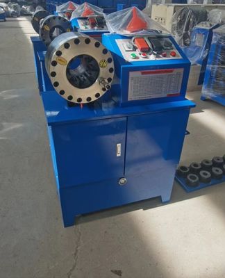 Dobra cena. 1/4 to 2 Inch Hydraulic Hose Crimping Machine with 10 Dies and 6-51mm Range for Wide Hose Applications w Internecie