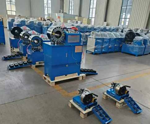 Dobra cena. 2 Inch Hydraulic Hose Crimping Machine with Double Functions and 310kgs Net Weight for Efficient Hose Processing w Internecie