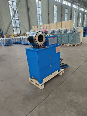 Dobra cena. 2 Functions Hydraulic Hose Crimping Machine with Dual Functionality and Heavy-Duty Construction for Industrial Applications w Internecie