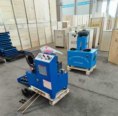 Dobra cena. DX68 Hydrauliczne węża Crimper z 6-51mm Crimping zakres 10 gniazd i 200 sztuk na godzinę wydajności węża Prasowa maszyna w Internecie