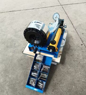 Dobra cena. 1 cala ręczna hydrauliczna szlauch kręcenia maszyny kręcenia zakres od 6 mm do 25 mm bez napięcia z 7 gniazd dla zastosowań hydraulicznych różne ciśnienie od 31,5 MpA do 60 Mpa na żądanie klienta w Internecie