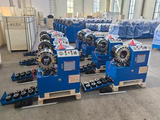 Dobra cena. 2-calowy model DX68 w kolorze niebieskim Elektryczna zaciskarka do węży hydraulicznych bez szybkiej wymiany narzędzi do formowania Zakres zaciskania od 6 mm do 51 mm Różne napięcie 10 matryc Dokładność i wydajność 200 szt. na godzinę online